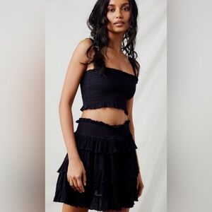 NWT FREE PEOPLE THALIA SKIRT SET